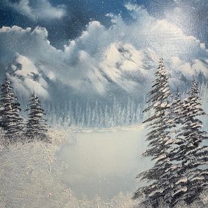 Painting called Winter Wonderland